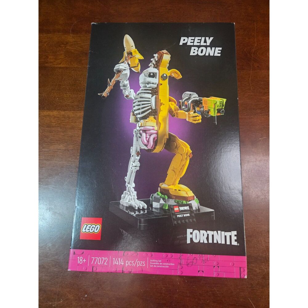 LEGO Fortnite Peely Bone 77072 1414pcs Adult Collectors Set New Sealed
